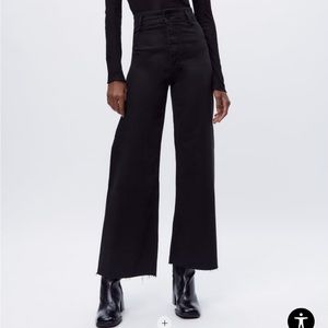 ZARA | ZW Marine Straight High Rise Black 0